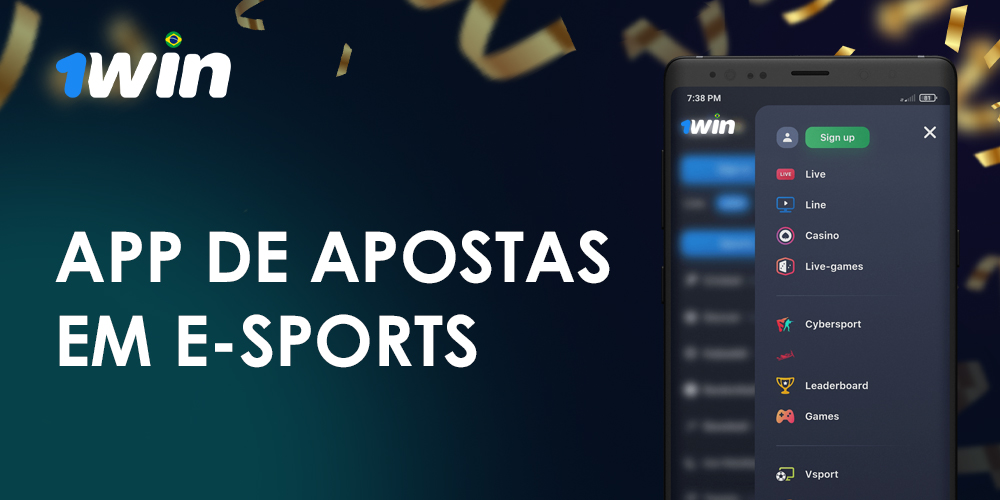 Como baixar e instalar o aplicativo móvel 1Win e começar a apostar no e-sports