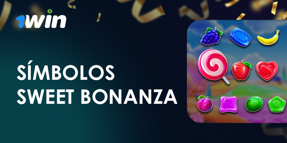 Todos os símbolos e seus significados em Sweet Bonanza em 1win